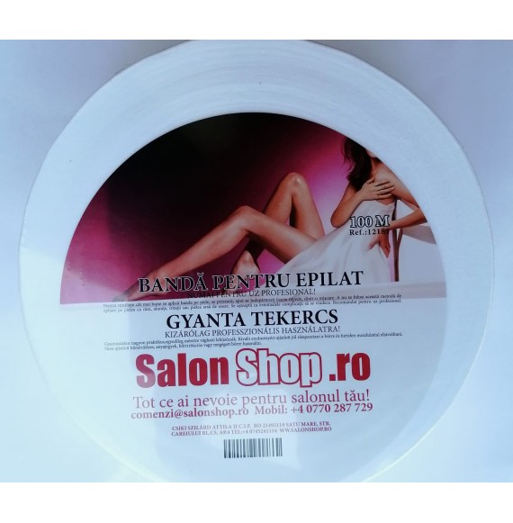 Salonshop - banda pentru epilat - gros - 100m