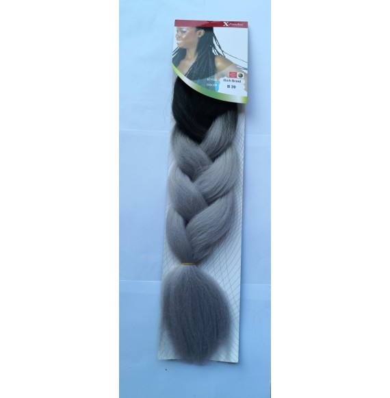 Extensii din par sintetic - afro - ombre b39 - 100gr Ref.15074