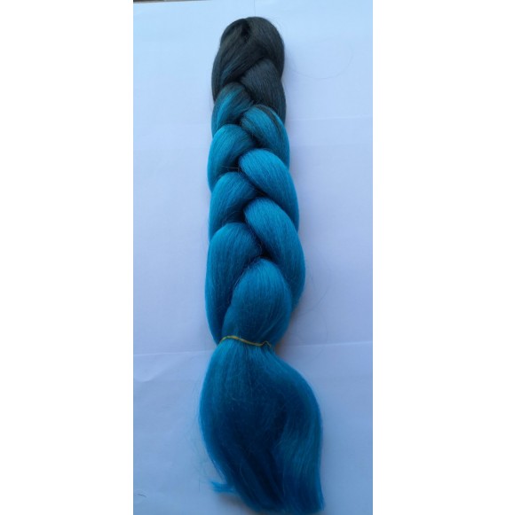 Extensii din par sintetic - afro - ombre 16 - 100gr