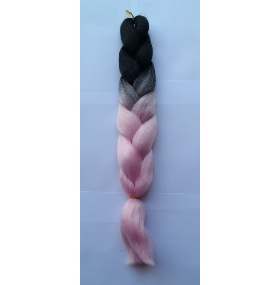 Extensii din par sintetic - afro - ombre b3 - 100gr