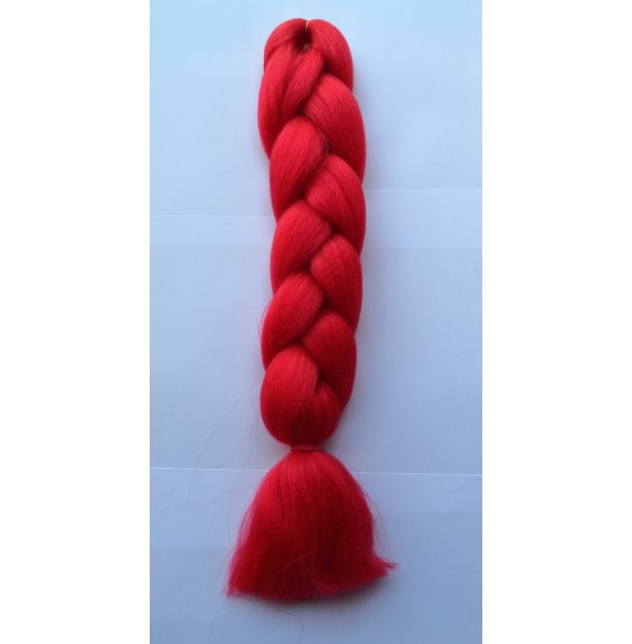 Extensii din par sintetic - afro - red - 100gr