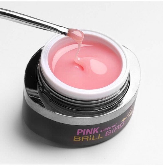 Pink gel 15 ml - Milky - BrillBird