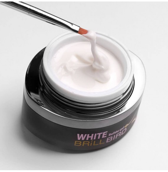 White Deluxe Gel 15 ml - BrillBird