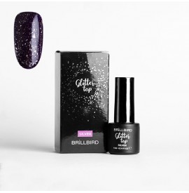 Glitter Top - Silver 4 ml - BrillBird