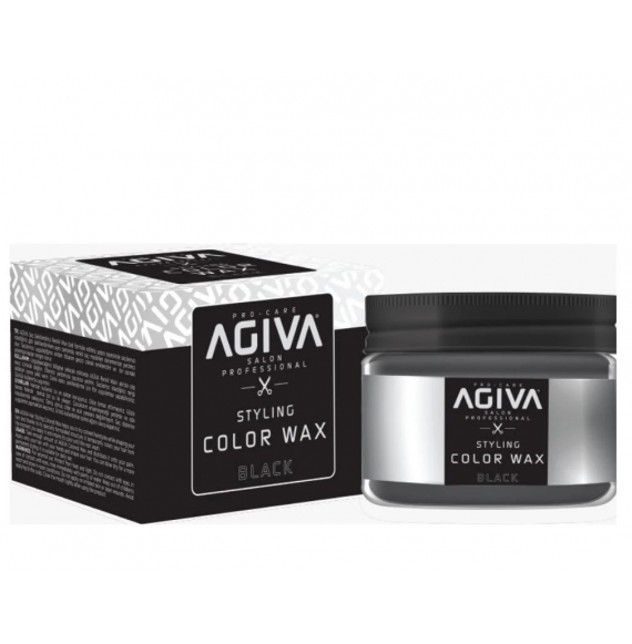 Agiva Color Wax Black - 120ml - Cu nuantare neagra