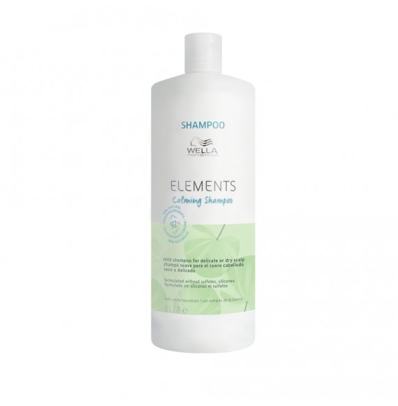 Wella Elements Calming Sampon - 1000ml New