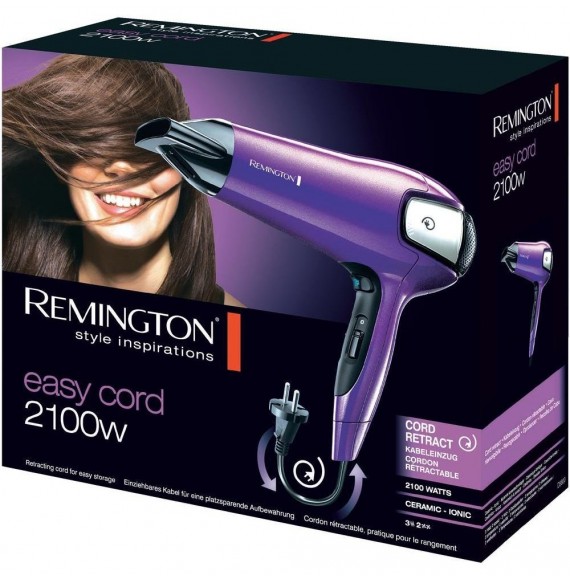 Remington - Easy Cord - 2100 w - Uscator de par