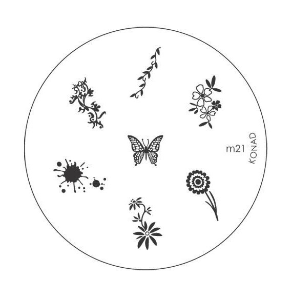 Konad discheta cu modele - M21