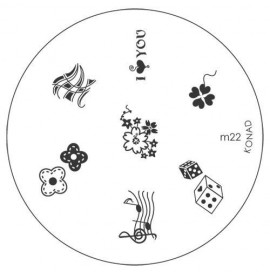 Konad discheta cu modele - M22