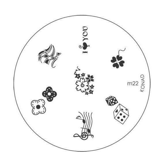 Konad discheta cu modele - M22