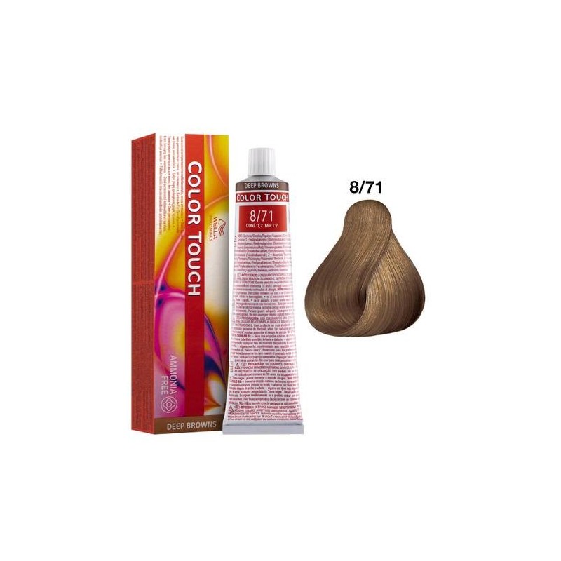 8/71 - Deep Browns - Color Touch - Wella Professionals  - 60 ml