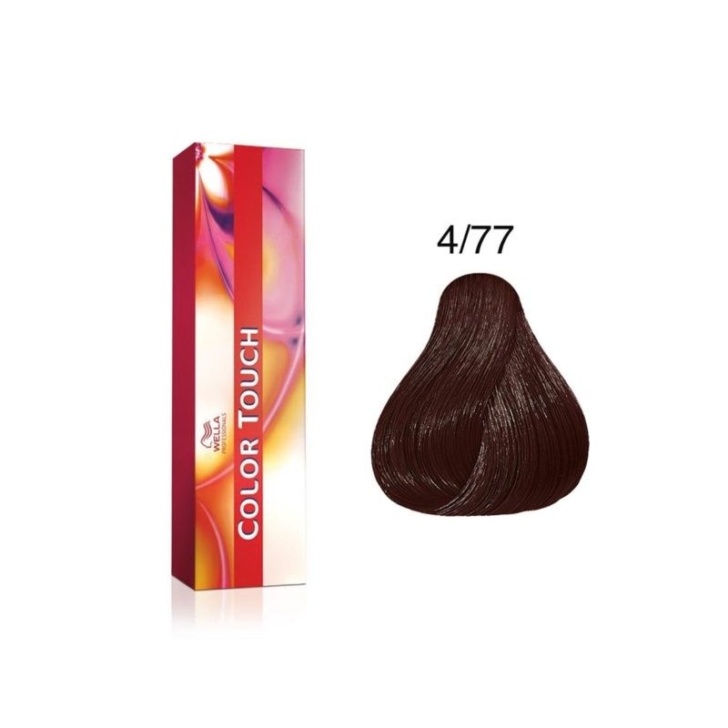 4/77 - Deep Browns - Color Touch - Wella Professionals  - 60 ml