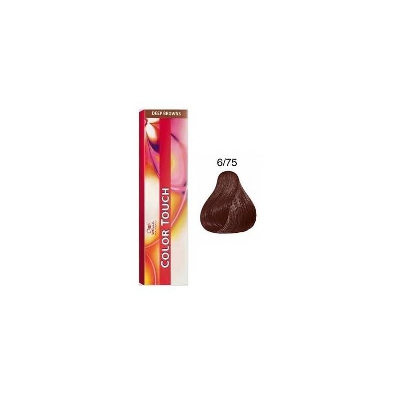 6/75 - Deep Browns - Color Touch - Wella Professionals  - 60 ml