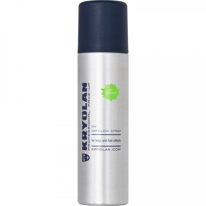 Kryolan Professional - Spray colorat - UV Green