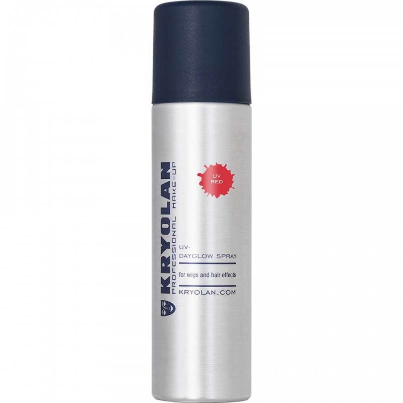 Kryolan Professional - Spray colorat - UV Red