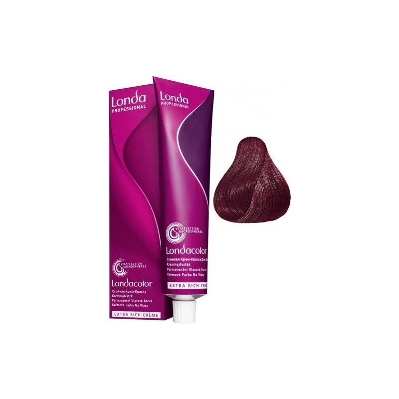 5/65 - CASTANIU DESCHIS VIOLET ROSU - LondaColor - Vopsea de par - Londa Professionals - 60 ml