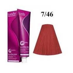 7/46 - Blond Mediu Cupru Violet -  LondaColor - Vopsea de par - Londa Professionals - 60 ml