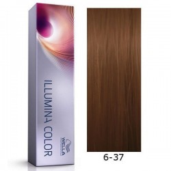 6/37 | blond inchis auriu maro | illumina color - vopsea de par permanenta | wella professionals |- 60 ml