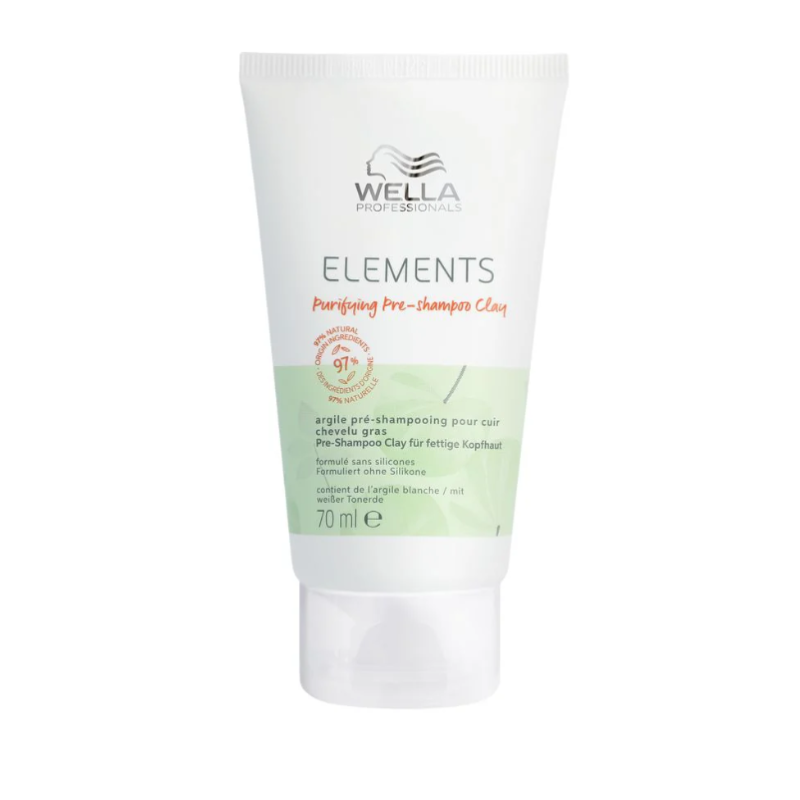 Wella Elements masca argila pentru scalp gras - 70ml