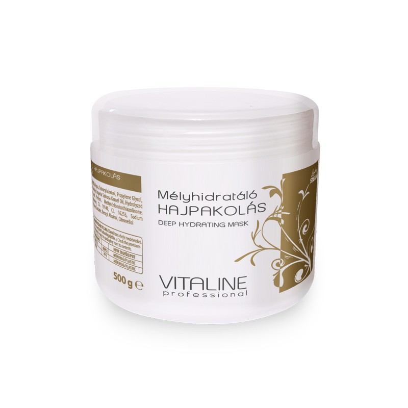 Lady stella vitaline - masca de par hidratant cu ulei de argan si keratin - 500 ml