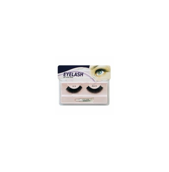 Gene false cu adeziv - M16 - Eyelash set with glue