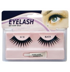 Gene false cu adeziv - M19 - Eyelash set with glue