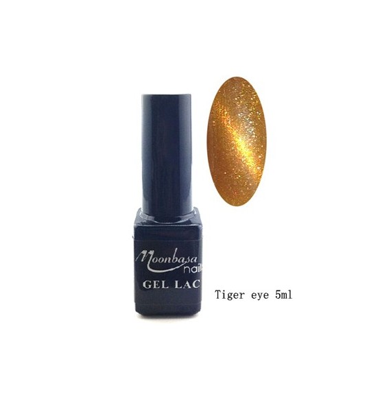 Moonbasa - Gel lac - Tiger eye - Nr. 801 - 5 ml