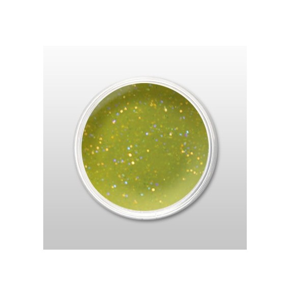 Moyra - Praf de portelan color - Glitter Green - Nr. 112 - 3,5 gr