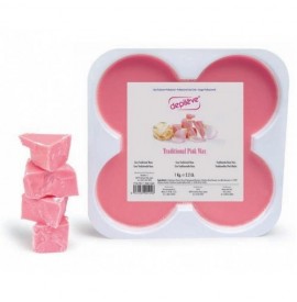 Depileve - Ceara pentru epilare roz - Traditional Pink Wax - 500gr