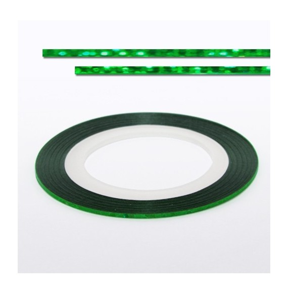 Moyra - Banda decor pentru unghii - Nr. 107 - Verde Laser